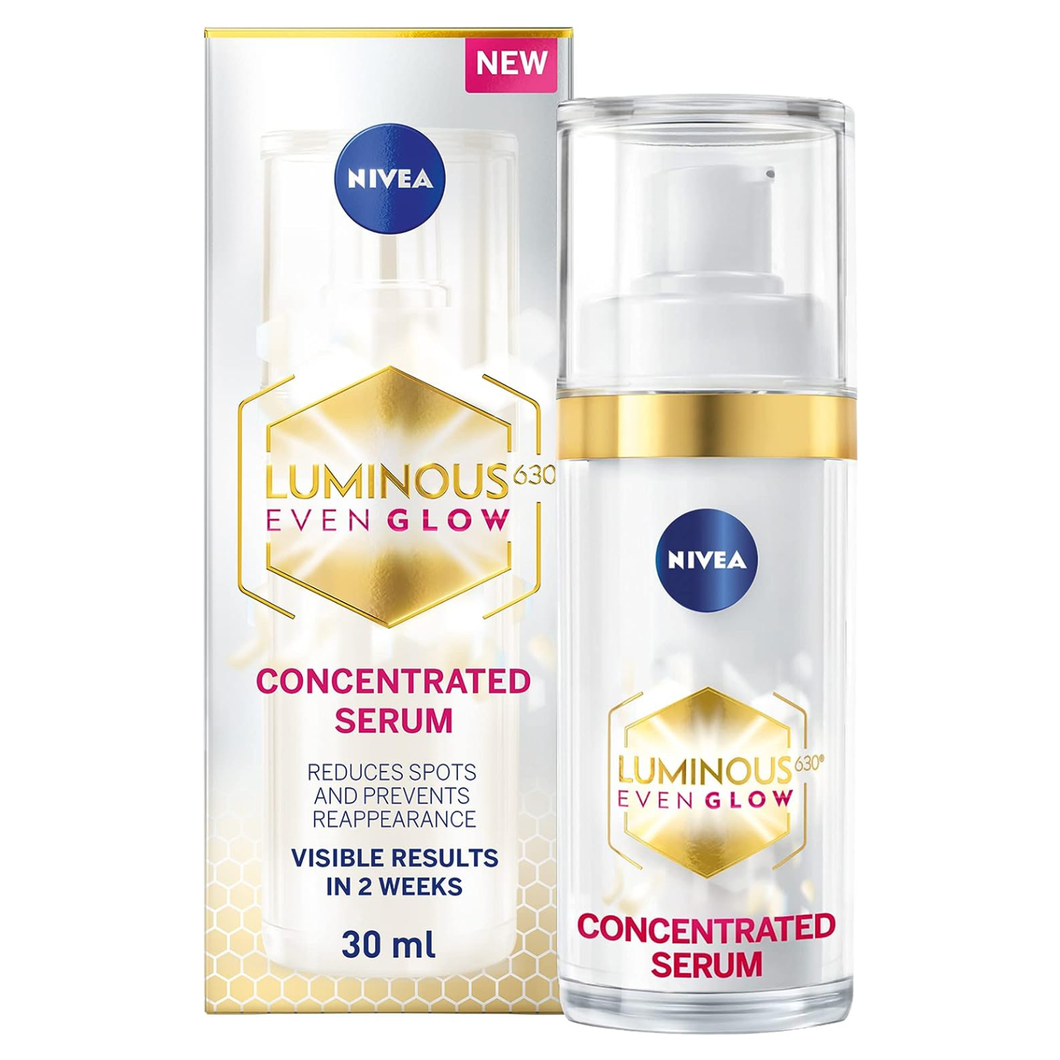 Back Image for Nivea Luminous 630 Concentrated Face Serum 30ml