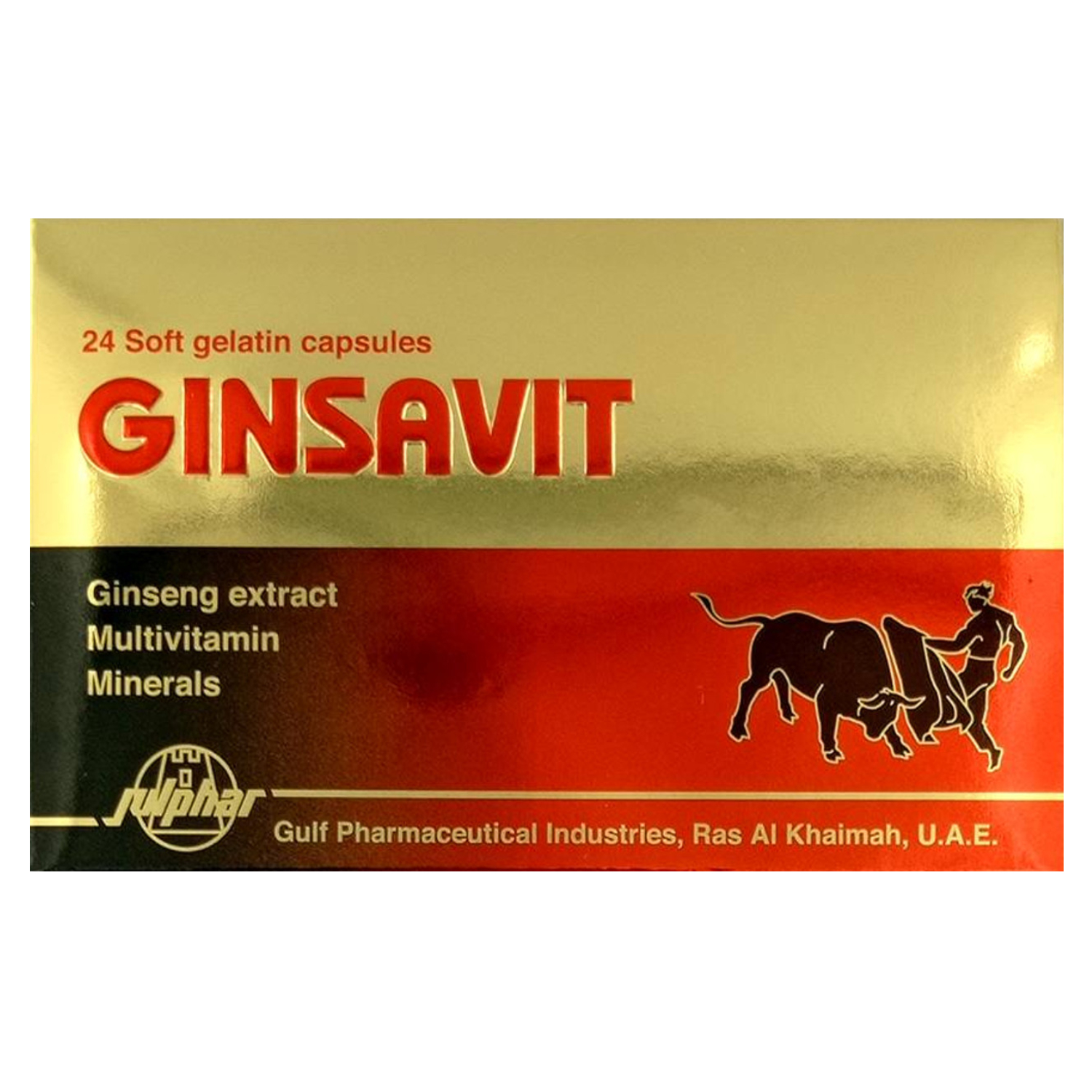 Back Image for Ginsavit Softgelatin Capsules 24's