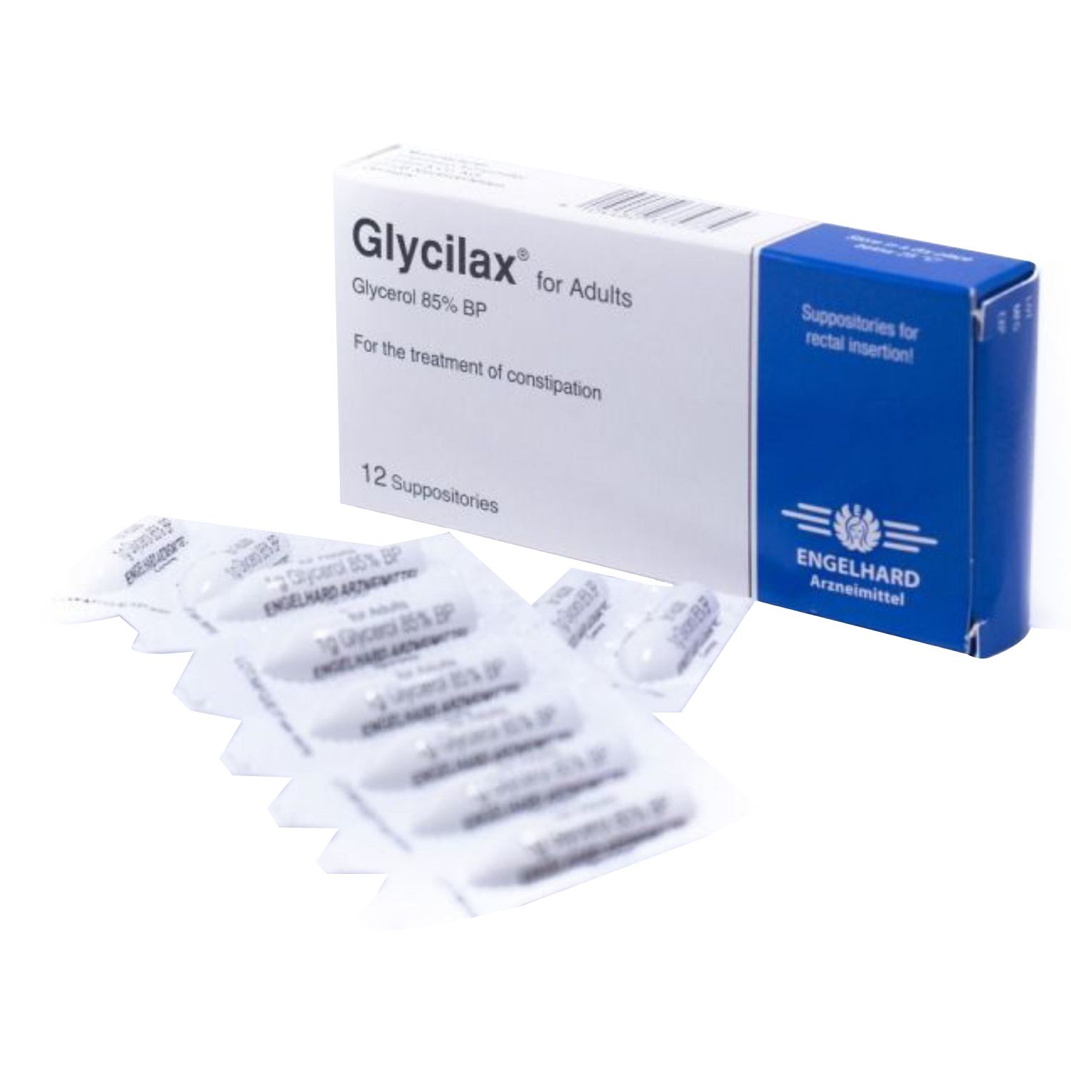Back Image for Glycilax Adult Suppositories 12's
