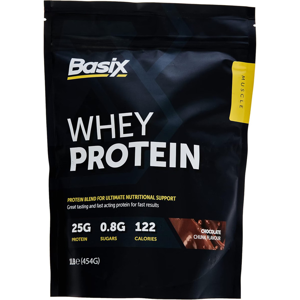 Basix Whey Protein Powder Chocolate Chunk 1lb