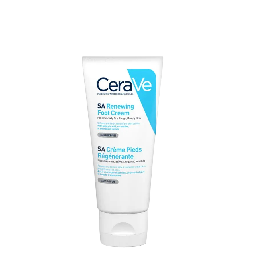 Back Image for CeraVe SA Renewing Foot Cream 88ml