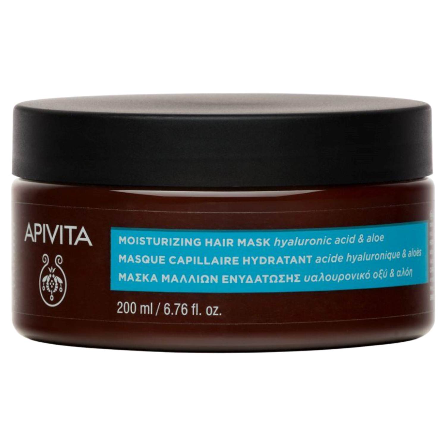 Apivita Moisturizing Hair Mask With Hyaluronic Acid & Aloe 200ml