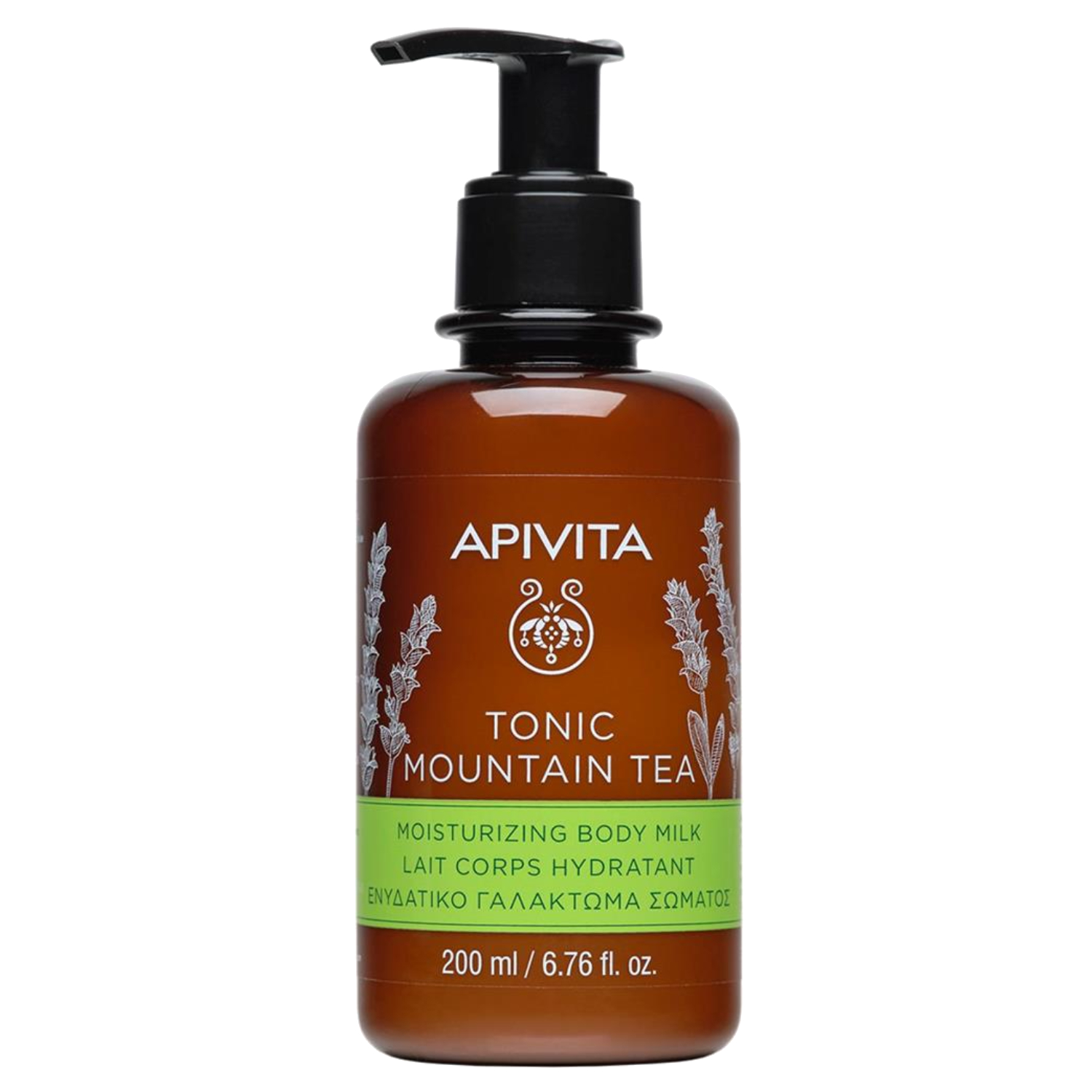 Apivita Tonic Mountain Tea Moisturizing Body Milk 200ml