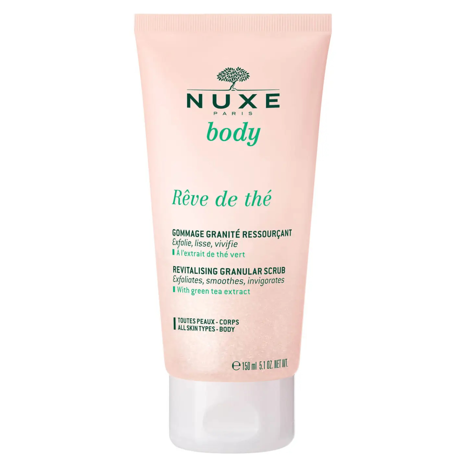 Nuxe Body Reve de the Revitalising Granular Scrub 150ml