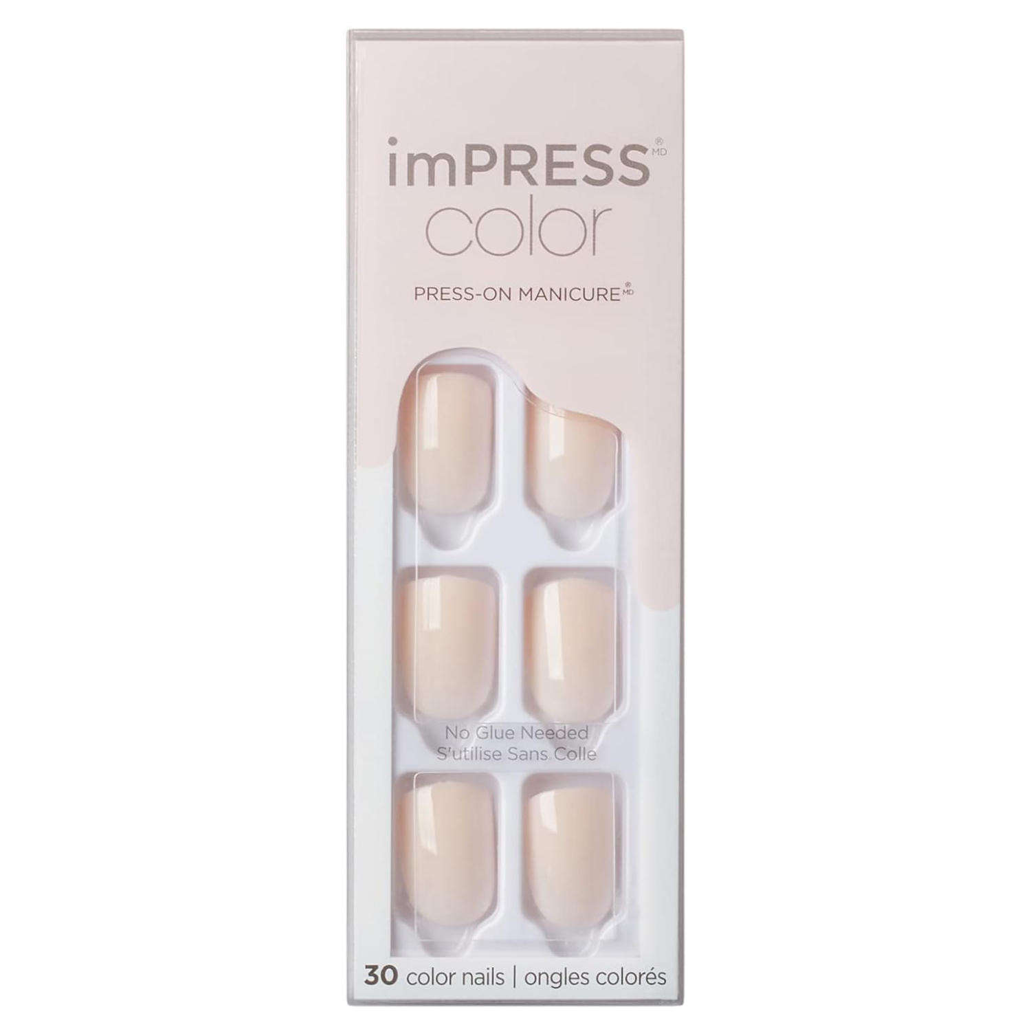 Back Image for Kiss imPRESS Nails Color Point Pink KIMC001C 17g