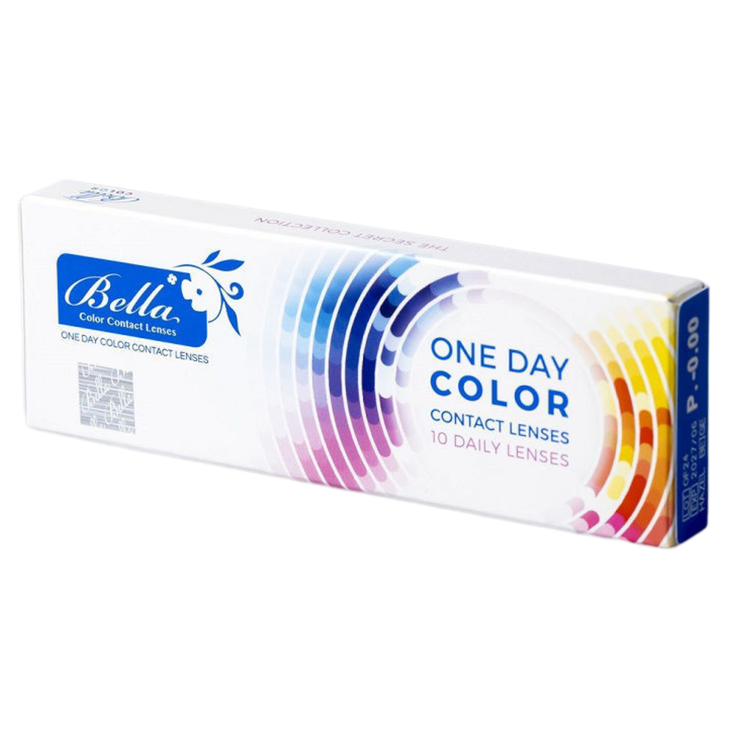 Bella العدسات اللاصقة يوم واحد سيترين كريستال 10's