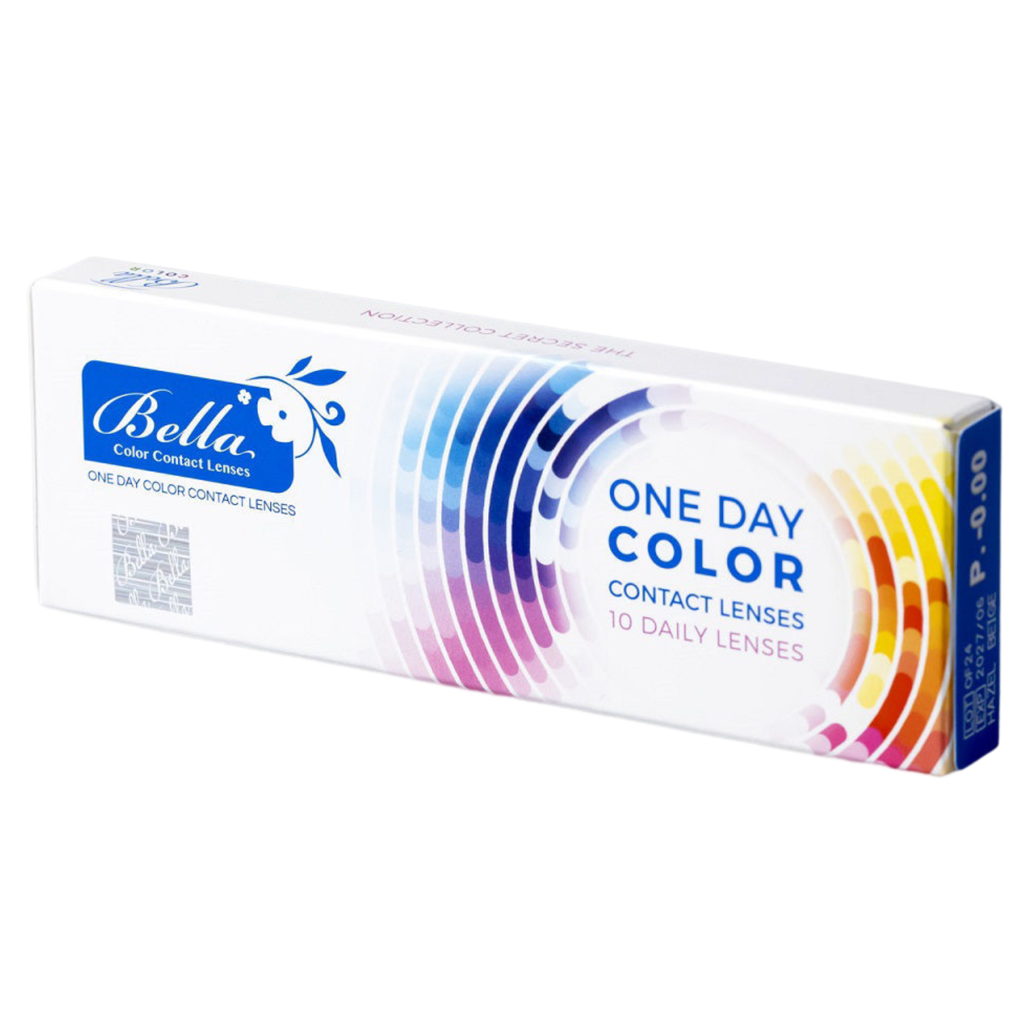 بيلاالعدسات اللاصقة يوم واحد عسلي هوني  10' Bella