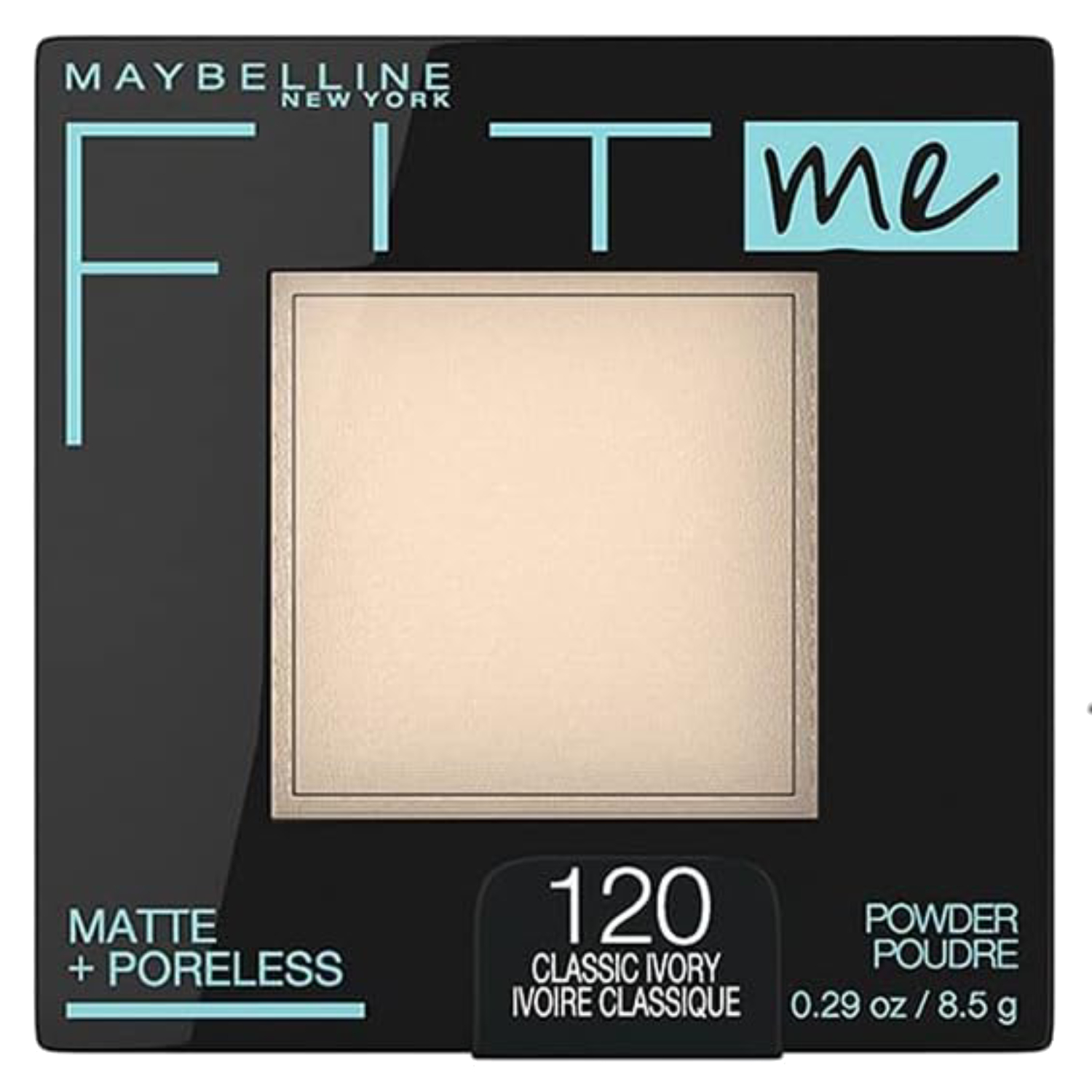 Product Image for MAYBELLINE Fit Me Matte + Poreless Powder Matte Finish 120 Classic Ivory 12g