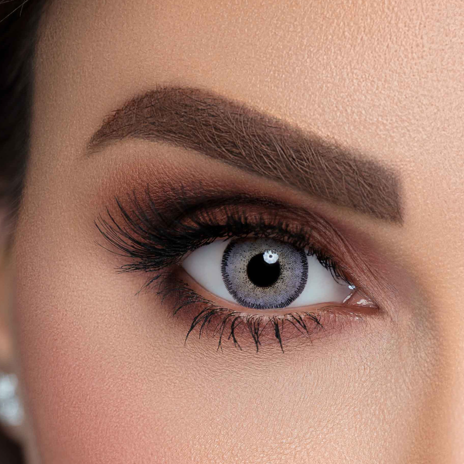 Sama عدسات سما اللاصقة اليومية جرين جراي 10قطع