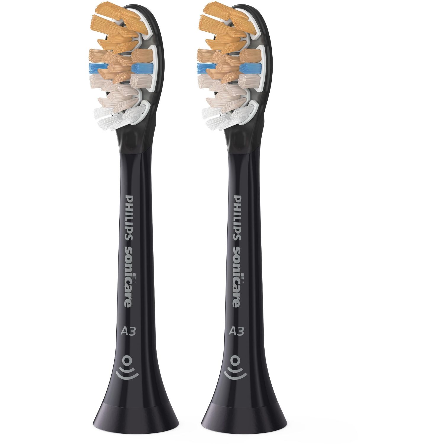 Product Image for Philips Sonicare Premium All In One Heads HX9092/96 Black 2's