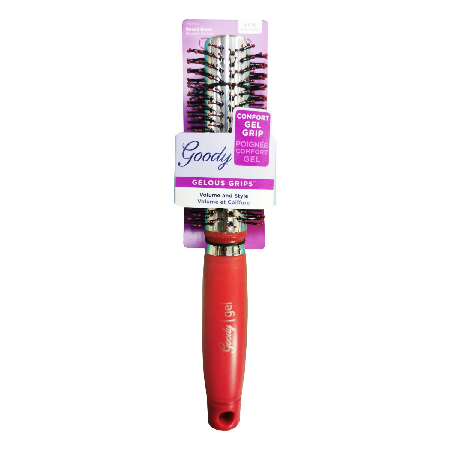 Product Image for Goody Gelous Grips Round Hair Brush # 2041247