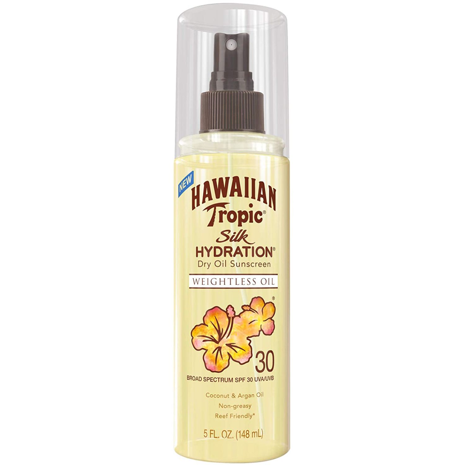 Product Image for Hawaiian Tropic Silk Hydration Weightless Oil Mist SPF 30 148ml