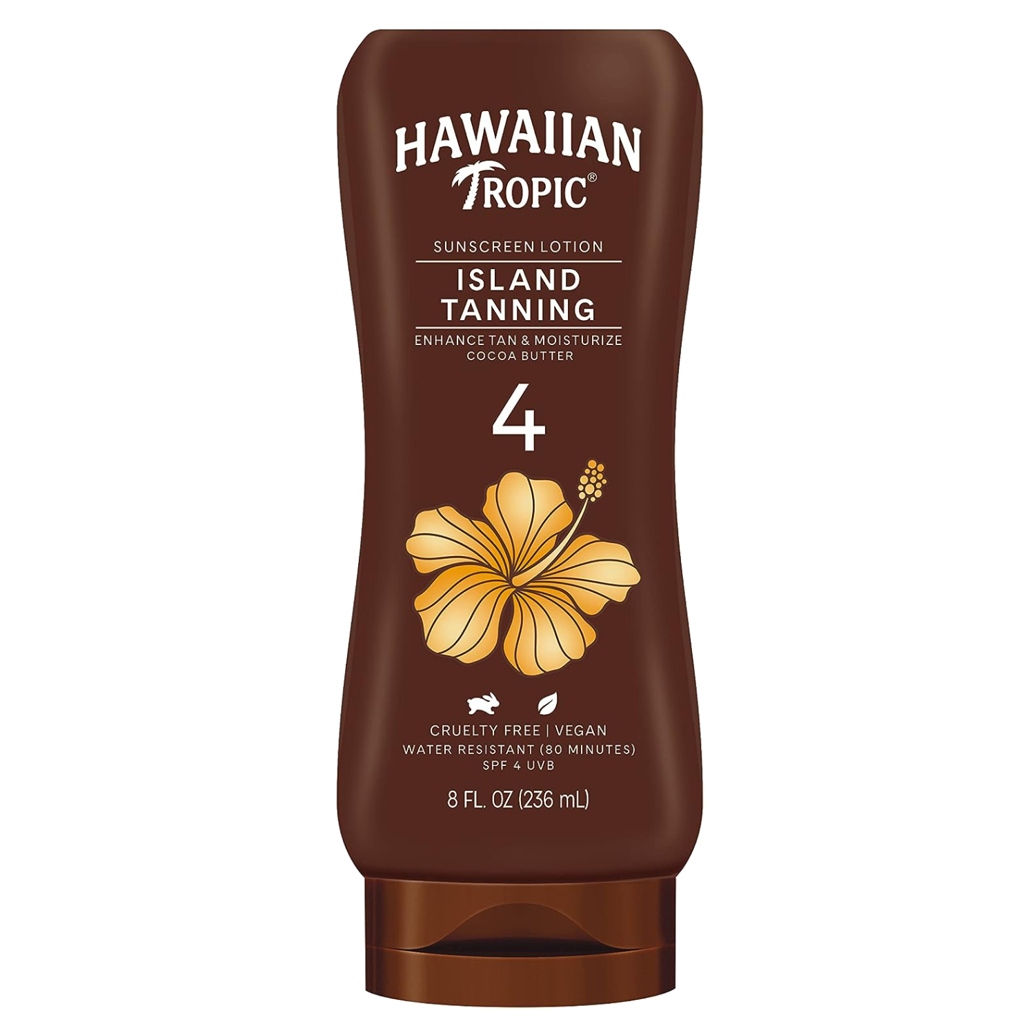 لوشن هاواي تروبيك آيلاند للتسمير واقي من الشمس 4 -236مل Hawaiian Tropic
