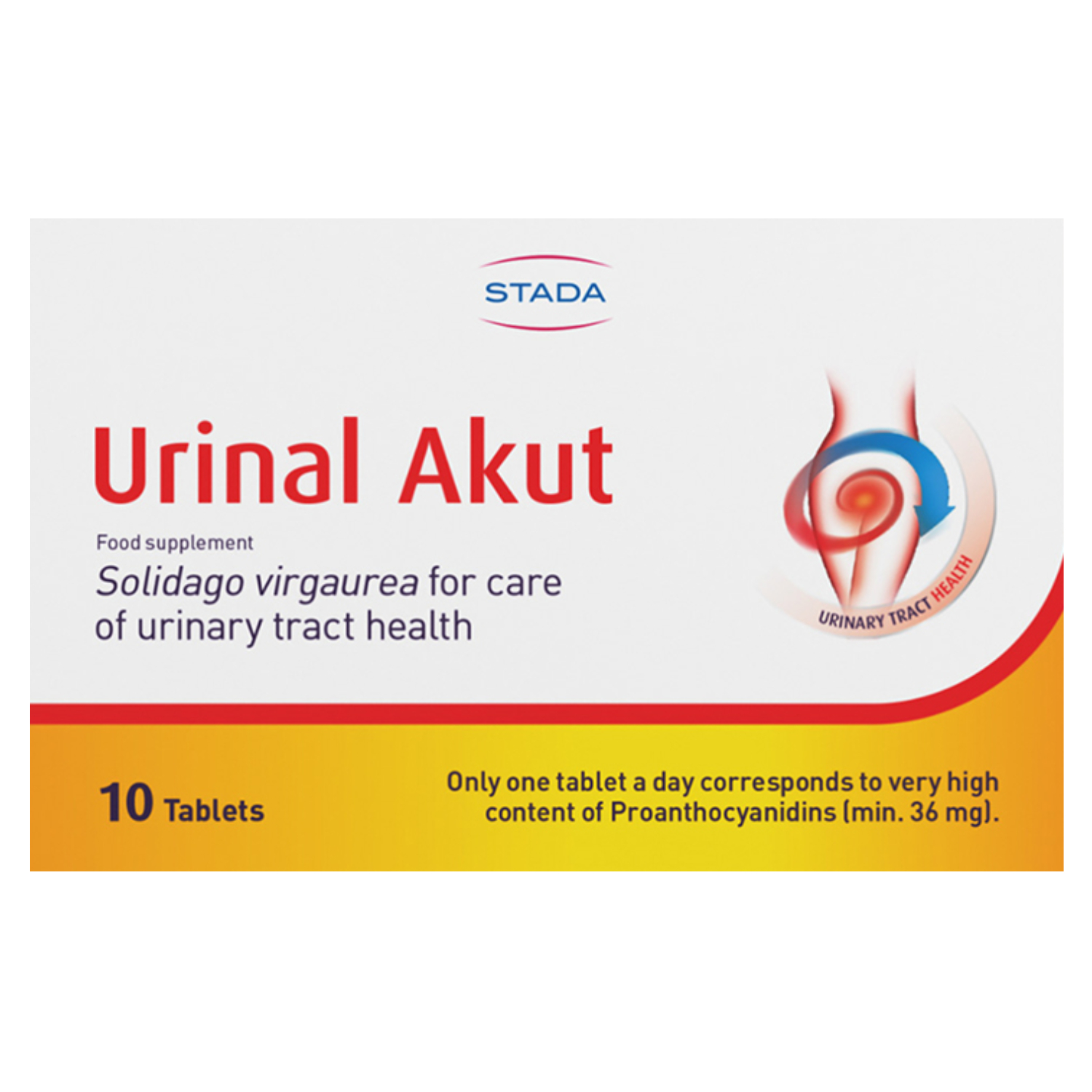 Urinal Akut for Care of Urinary Tract Health Tablets 10's