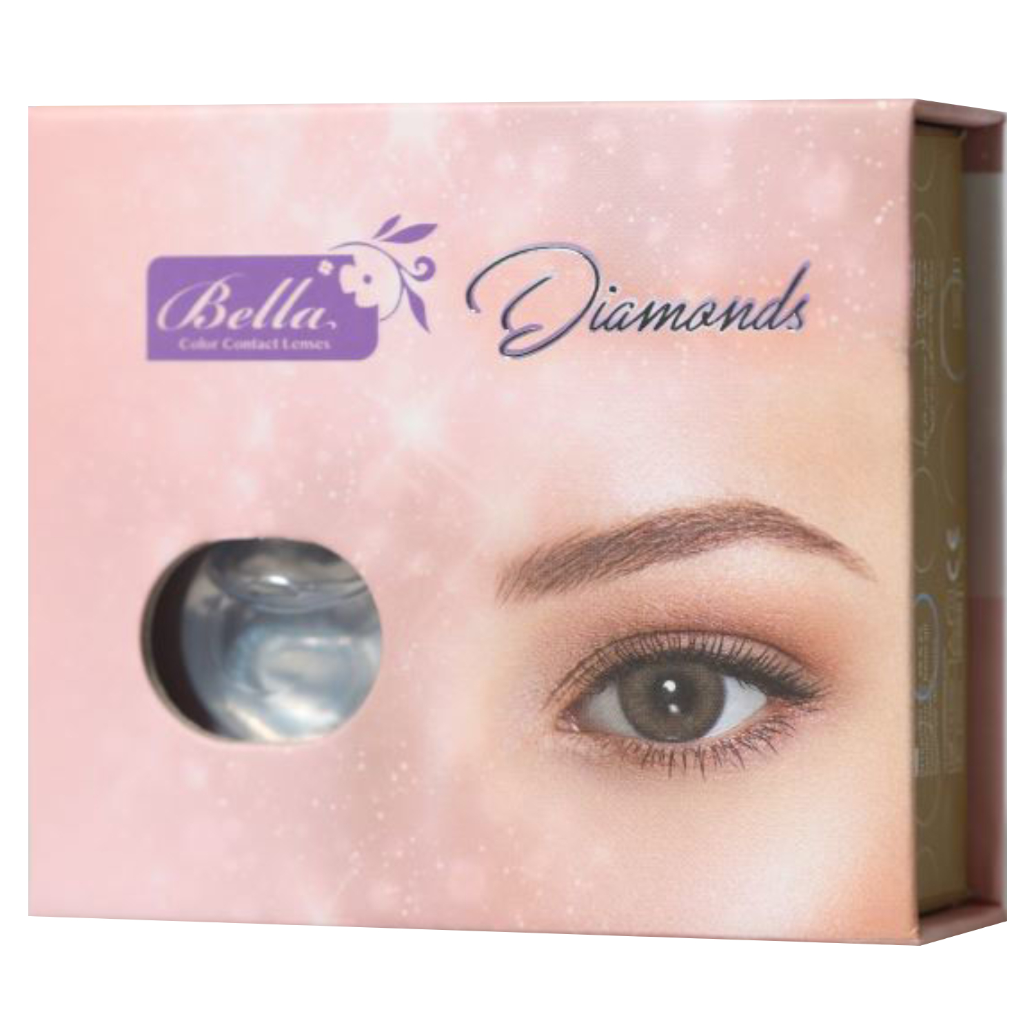 Product Image for Bella Diamond Wood Stone Plano Pair of Lenses