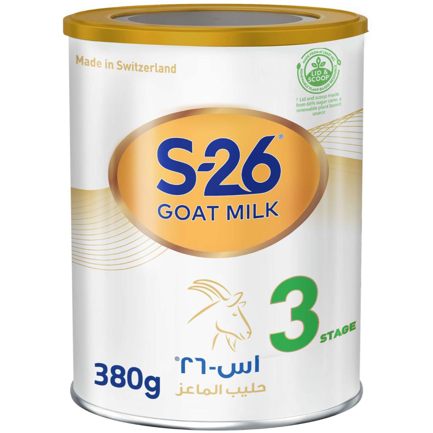 Product Image for Wyeth S26 Goat Milk Stage 3 Baby Formula 380g