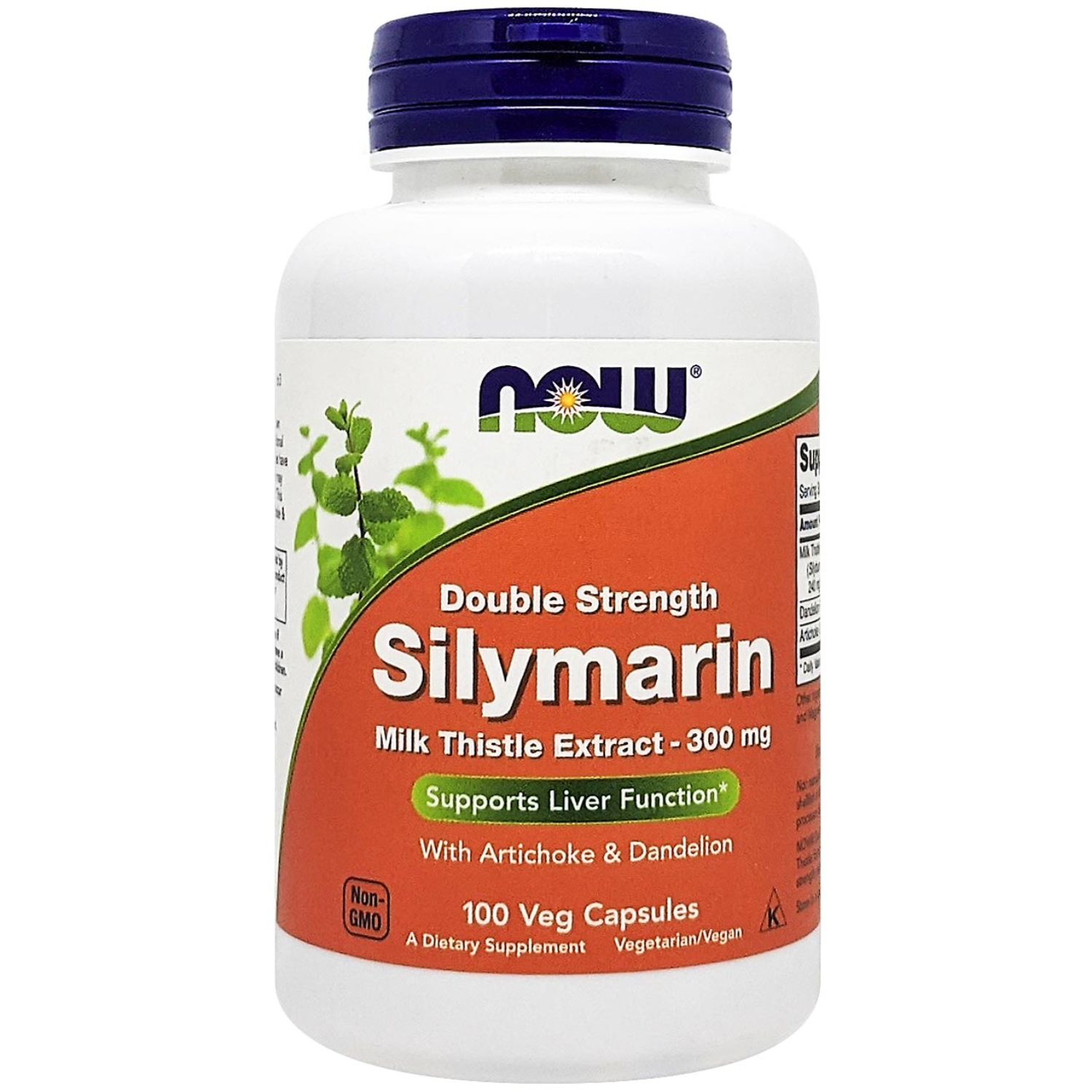 Product Image for Now Foods Silymarin Milk Thistle Extract 300mg Vegetable Capsules 100's