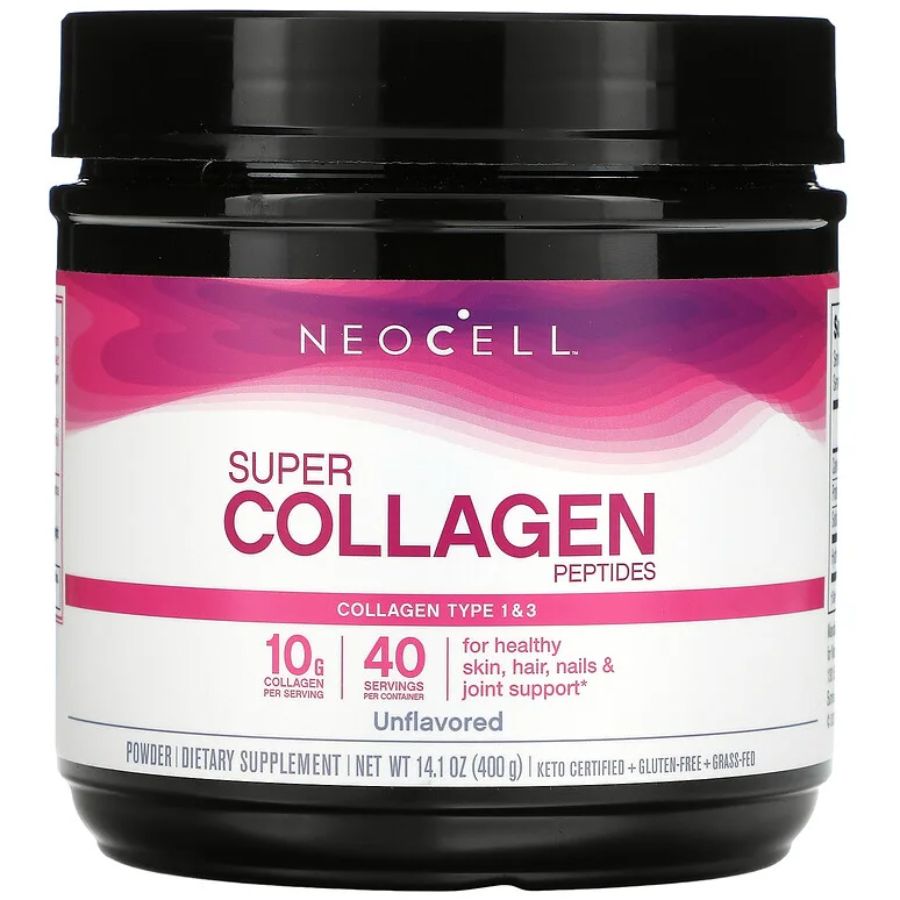 Product Image for Neocell Super Collagen Peptides Powder Type 1&3 10g Collagen Peptides Unflavored 400g