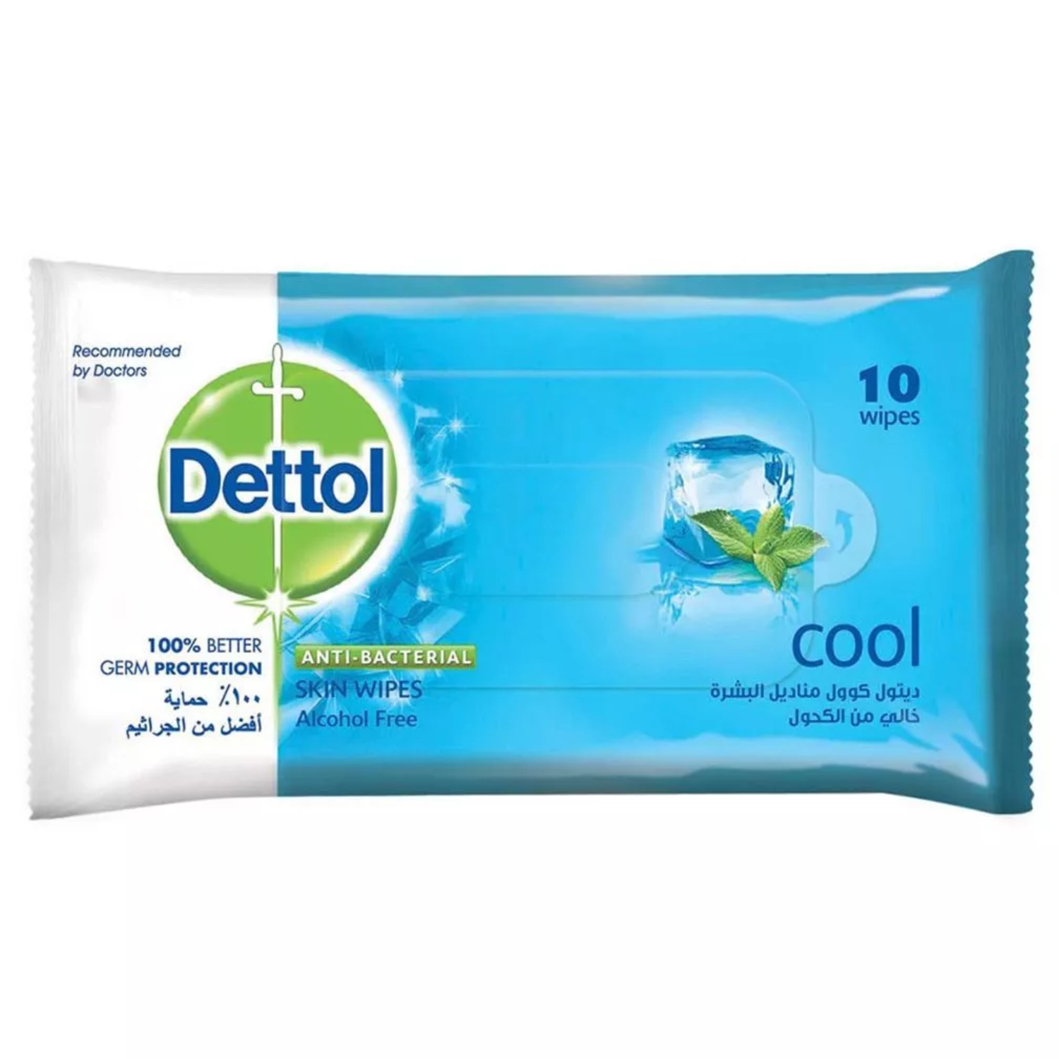 Product Image for Dettol Cool Wipes 10's