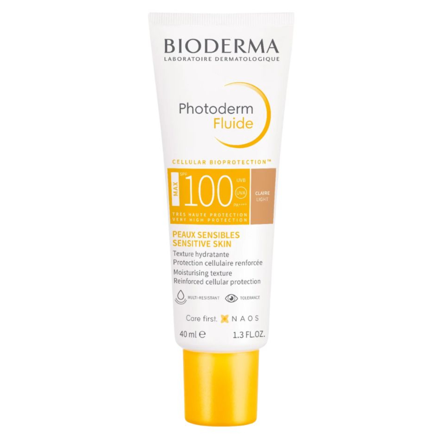 Product Image for Bioderma Photoderm Fluide MAX SPF100 Light Tint Maximum Sensory Protection for Sensitive skin 40ml