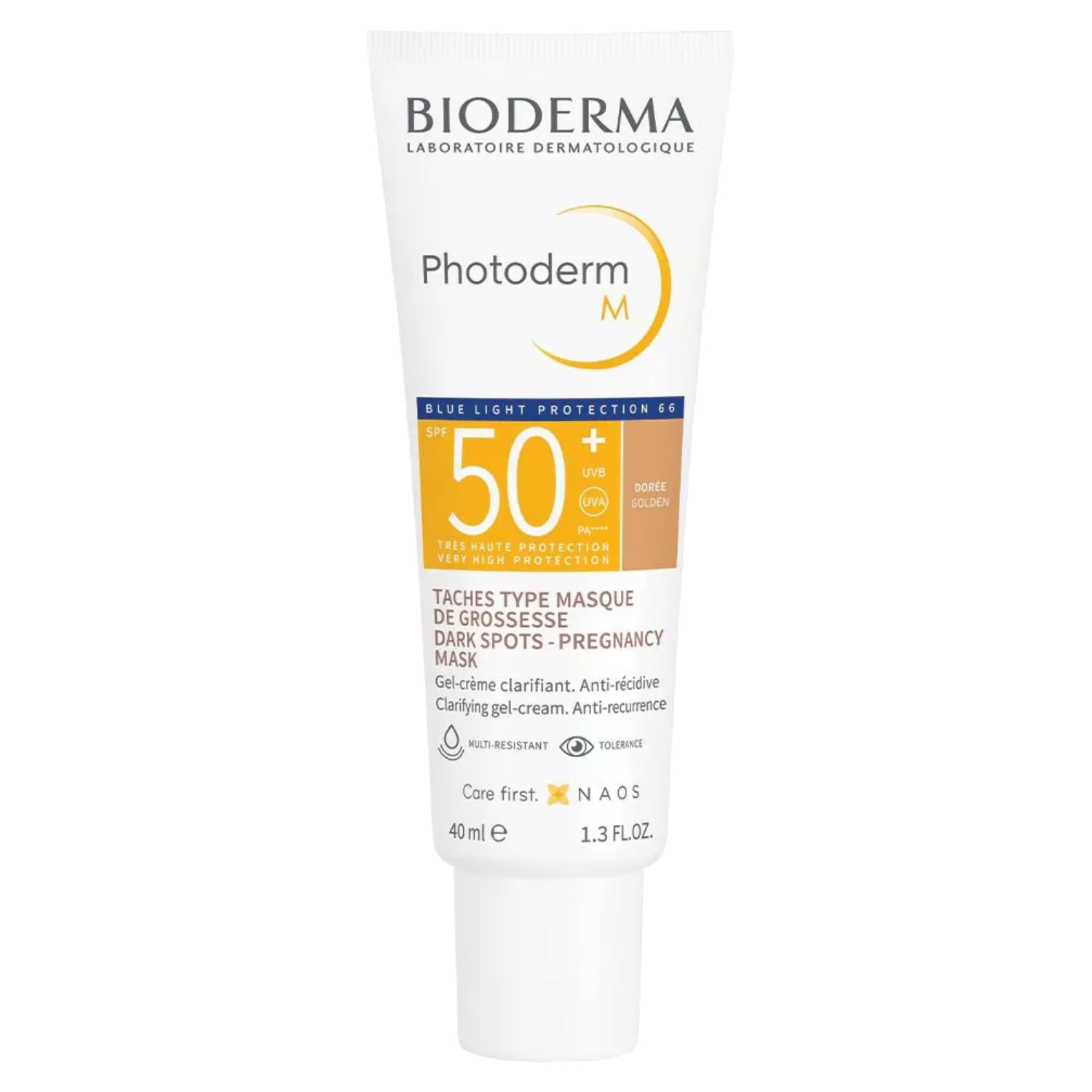Product Image for Bioderma Photoderm M SPF50+ Golden Tinted Sunscreen For Melasma 40ml