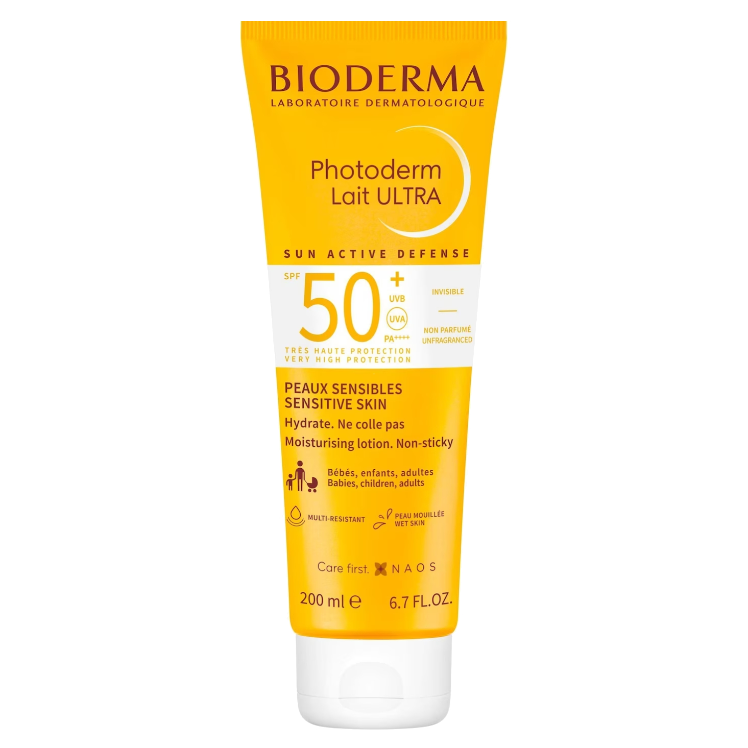 Product Image for Bioderma Photoderm MAX Lait Famille SPF 50+ Family Sunscreen Milk 200ml