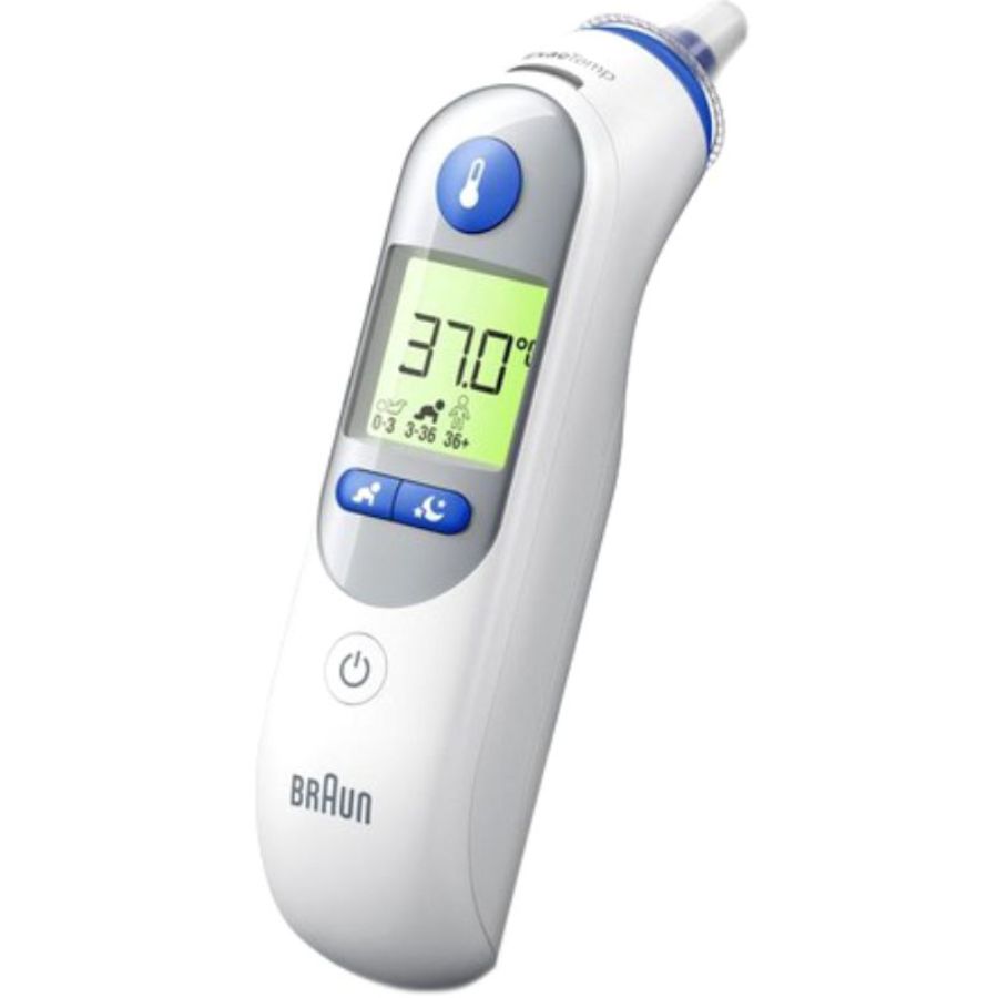 Product Image for Braun IRT6525 ThermoScan 7+ Ear thermometer with Night Mode