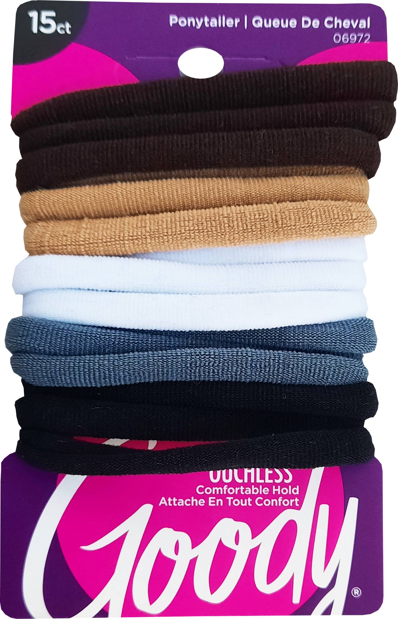 Product Image for Goody Ouchless Ponytailer Java Bean 15 pcs
