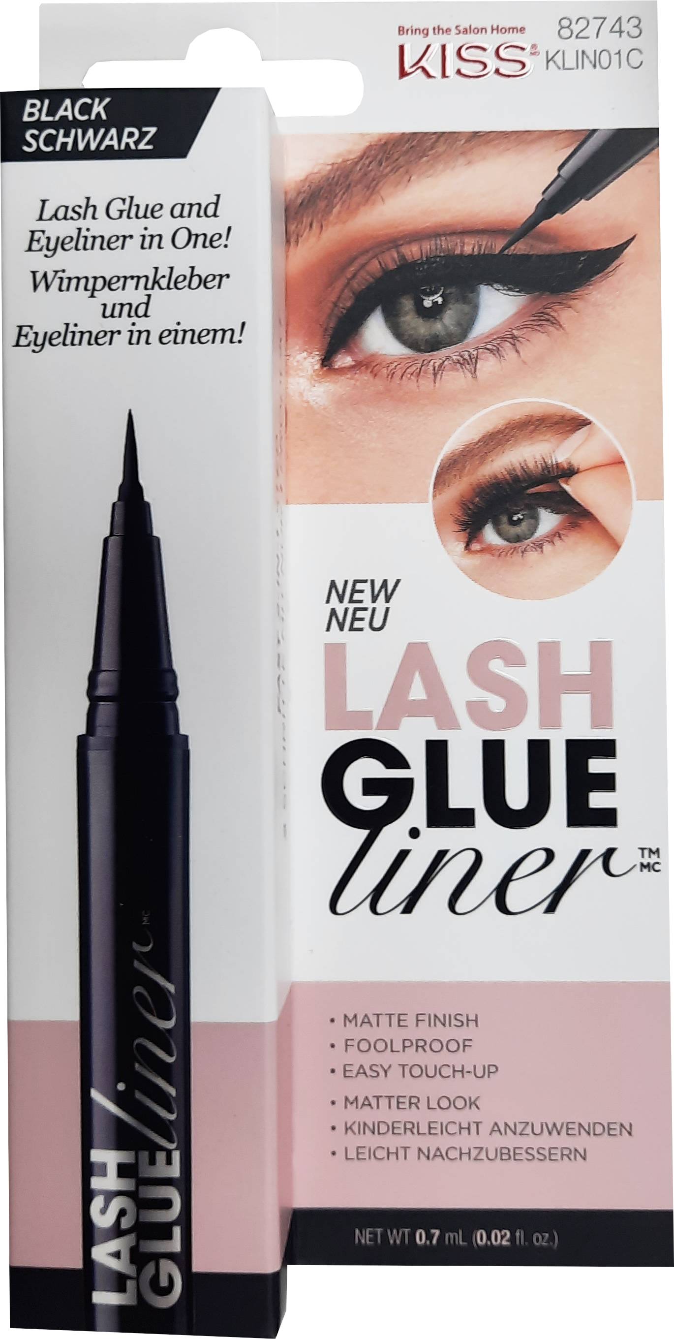 Product Image for Kiss Lash Glue Liner Black KLIN01C