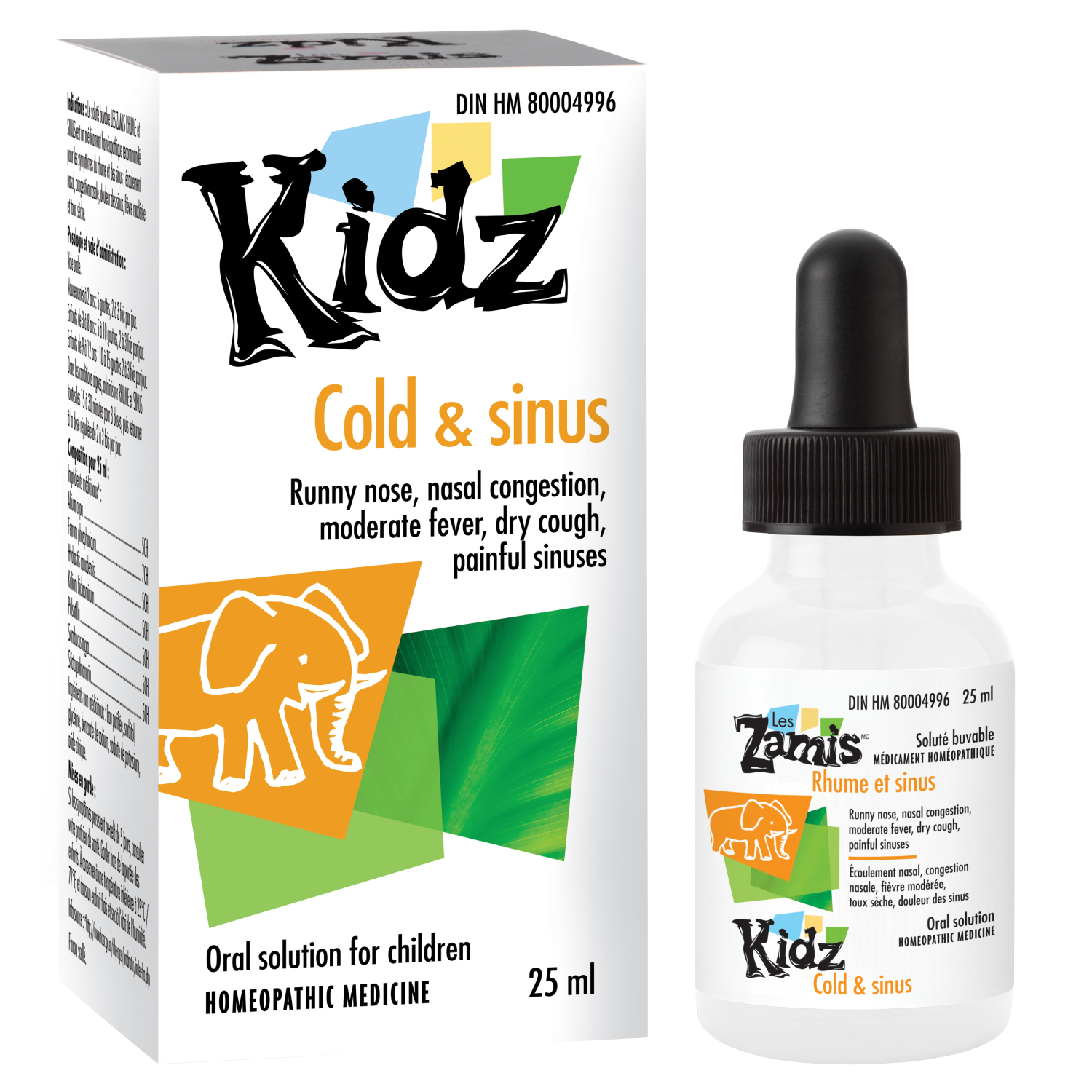 Product Image for Distripharm Les Zamis Cold & Sinus 25 ml