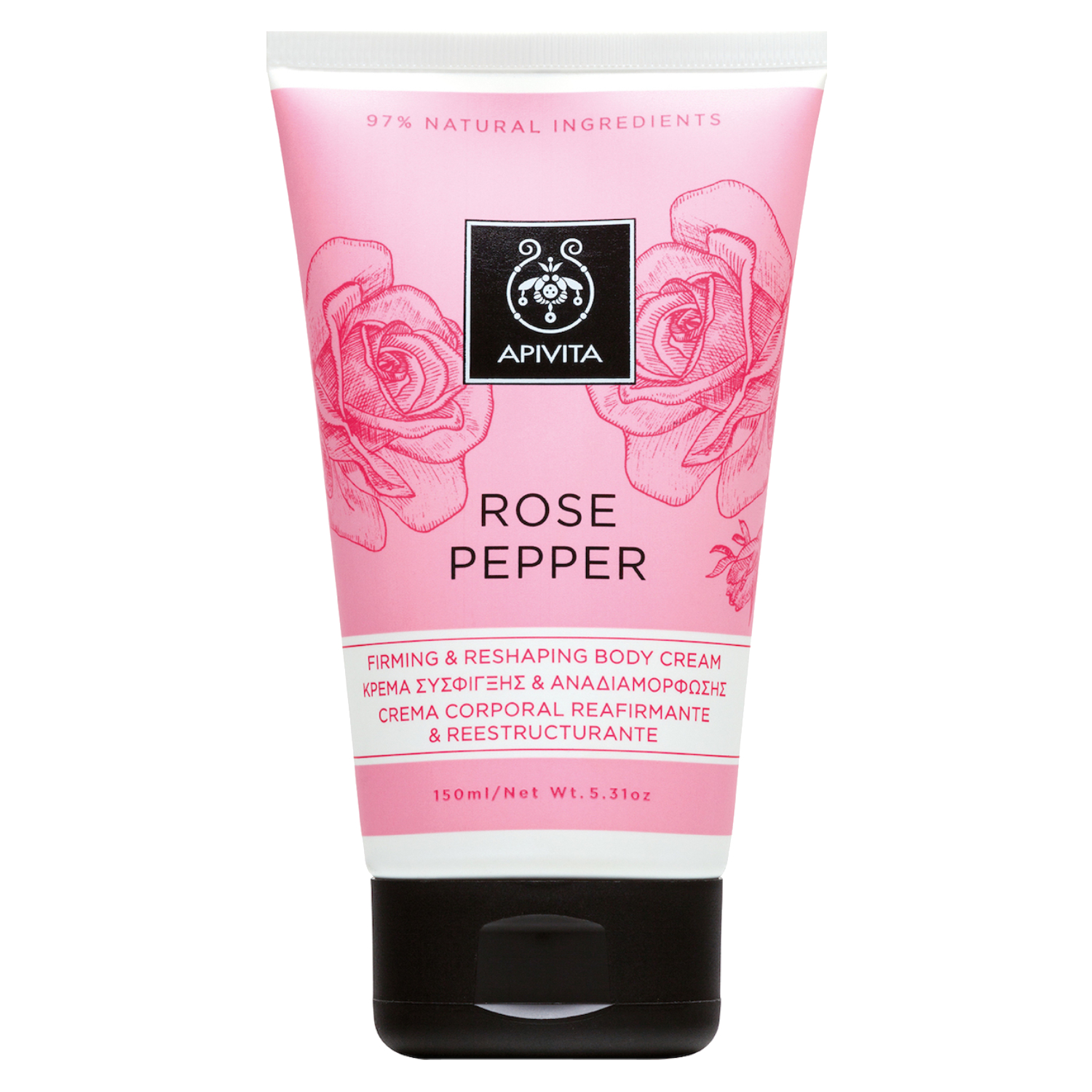Product Image for APIVITA ROSE PEPPER Firming & Reshaping Body Cream 150ml