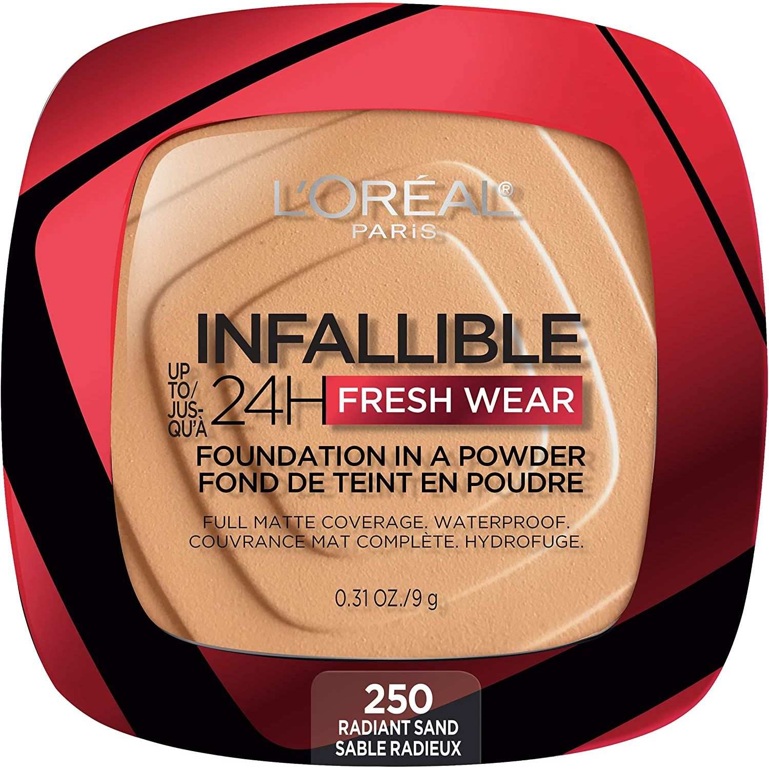 Product Image for L'Oréal Paris Infaillible 24H Fresh Wear Make-Up-Puder 250 Radiant Sand