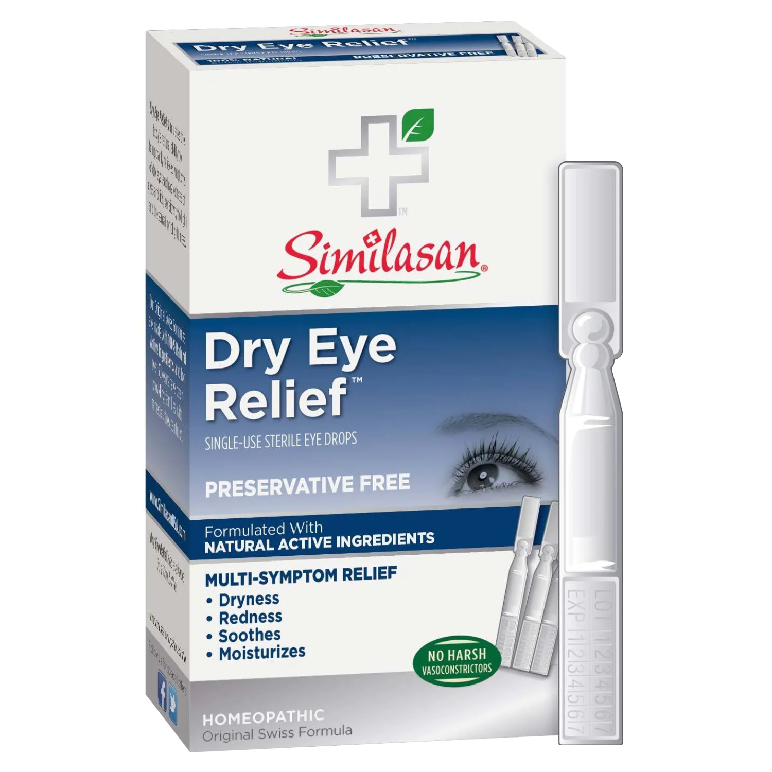 Product Image for Similasan Dry Eye Relief Eye Drops 20'S