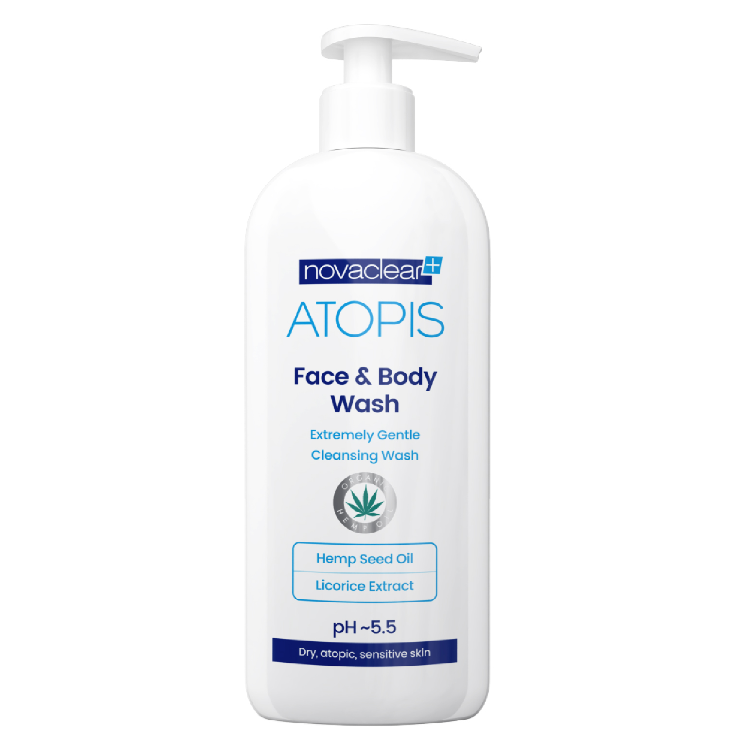 Product Image for Novaclear Atopis Face & Body Wash 500ml