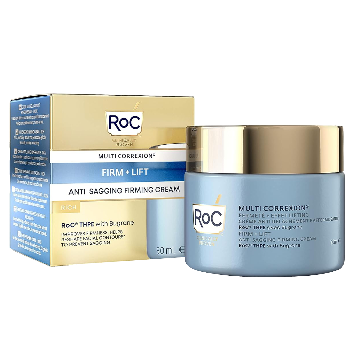 Product Image for Roc Multi Correxion Firm + Lift Anti-Sagging Cream Rich 50ml