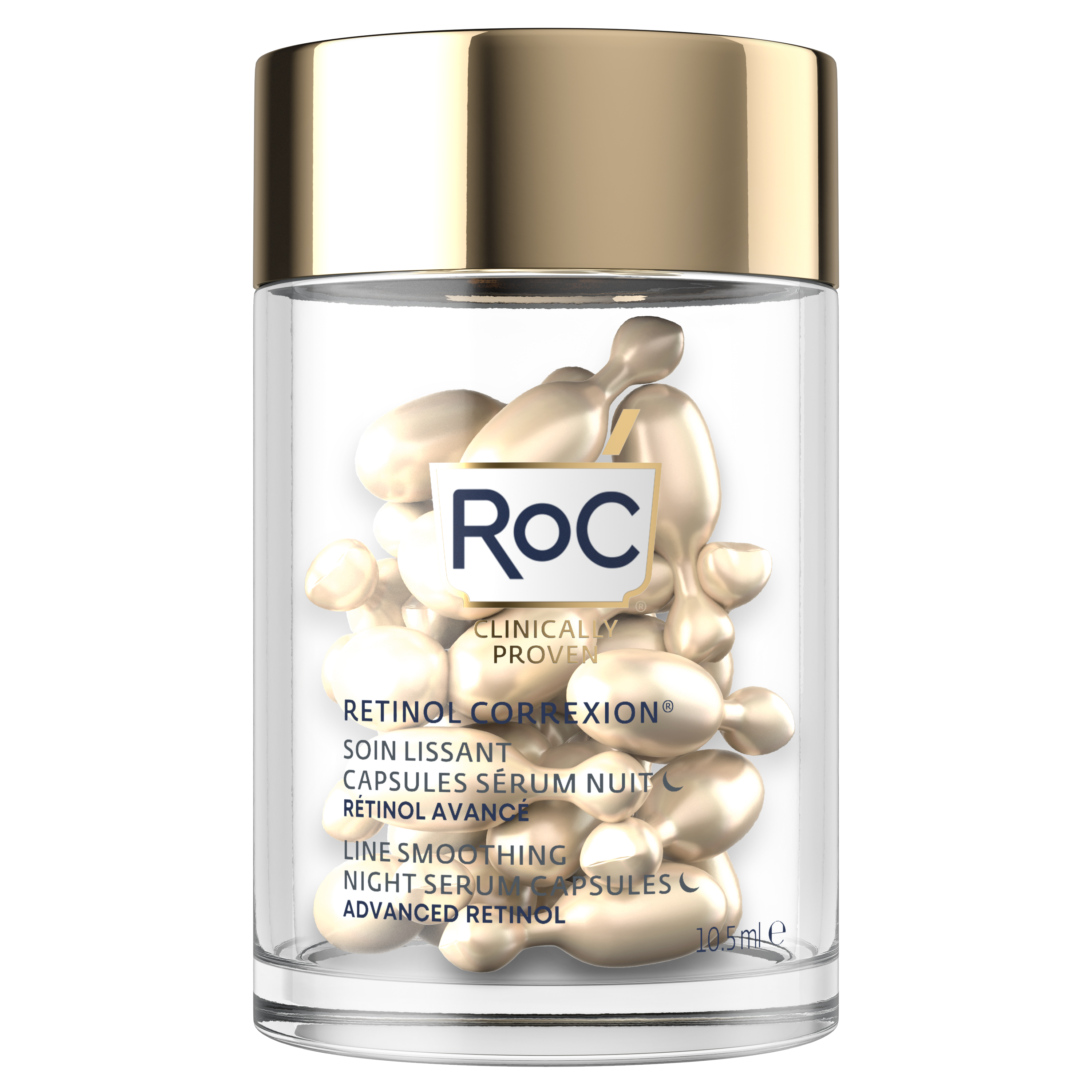 Product Image for ROC Retinol Correxion Smoothing Care Night Serum 30 Capsules