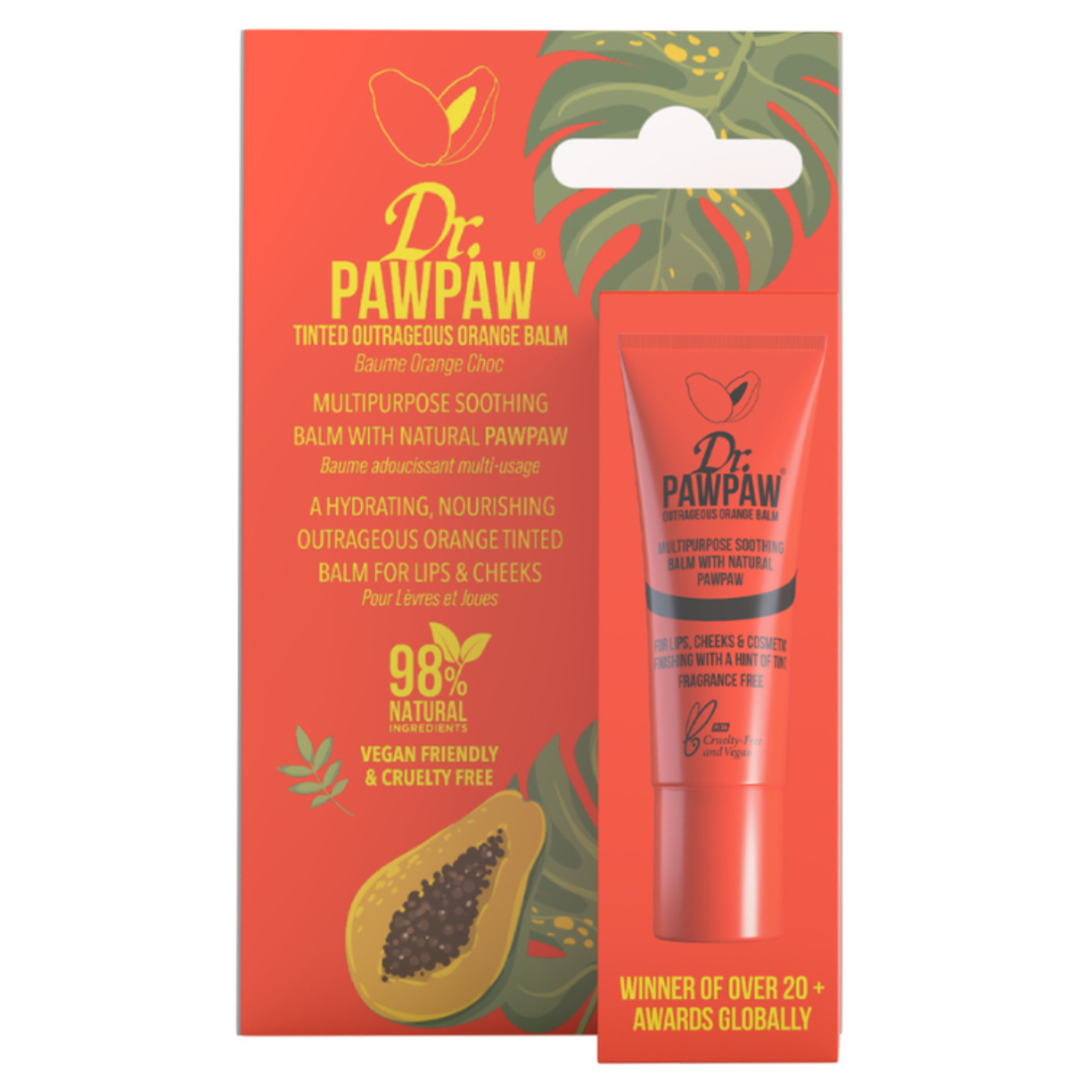 Product Image for Dr. Pawpaw Outrageous Orange Balm 10ml