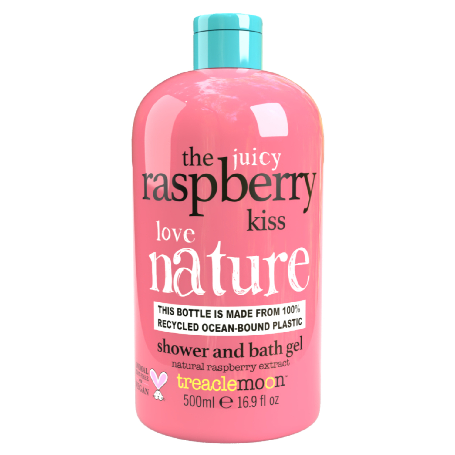Product Image for Treacle Moon The Raspberry Kiss Moisturizing Shower & Bath Gel With Natural Raspberry Extracts, 500 ml