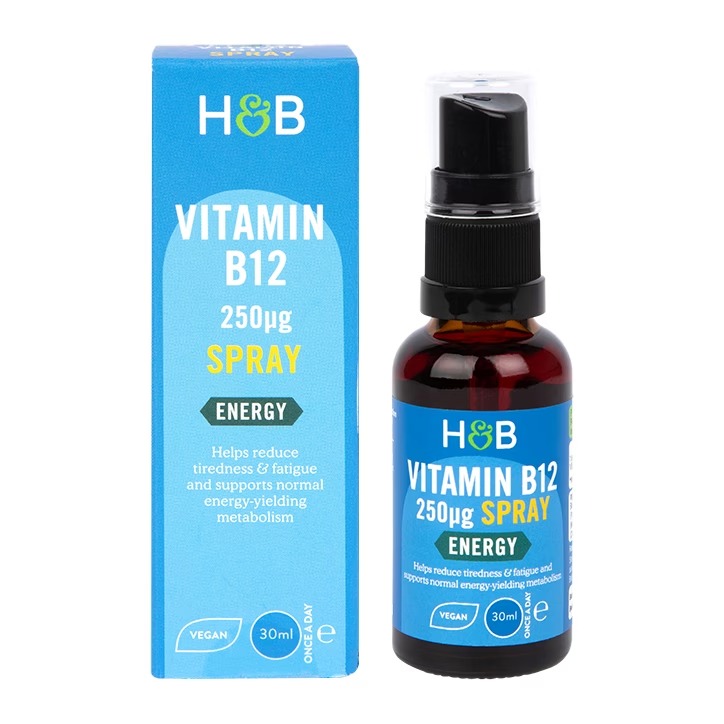 Product Image for Holland & Barrett B12 250ug 30ml Spray