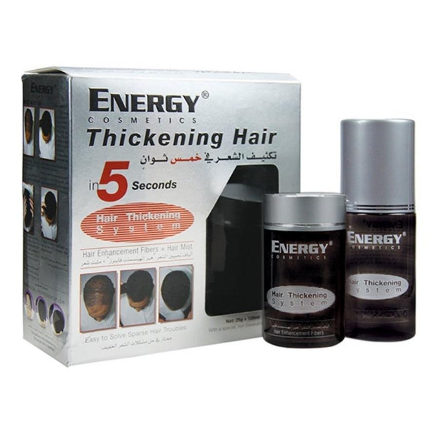 Product Image For ENERGY DARK BROWN HAIR THICKENING SYSTEM KIT
