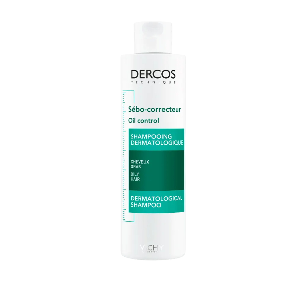 Dercos Oil Correct Shampoo For Oily Hair 200ml