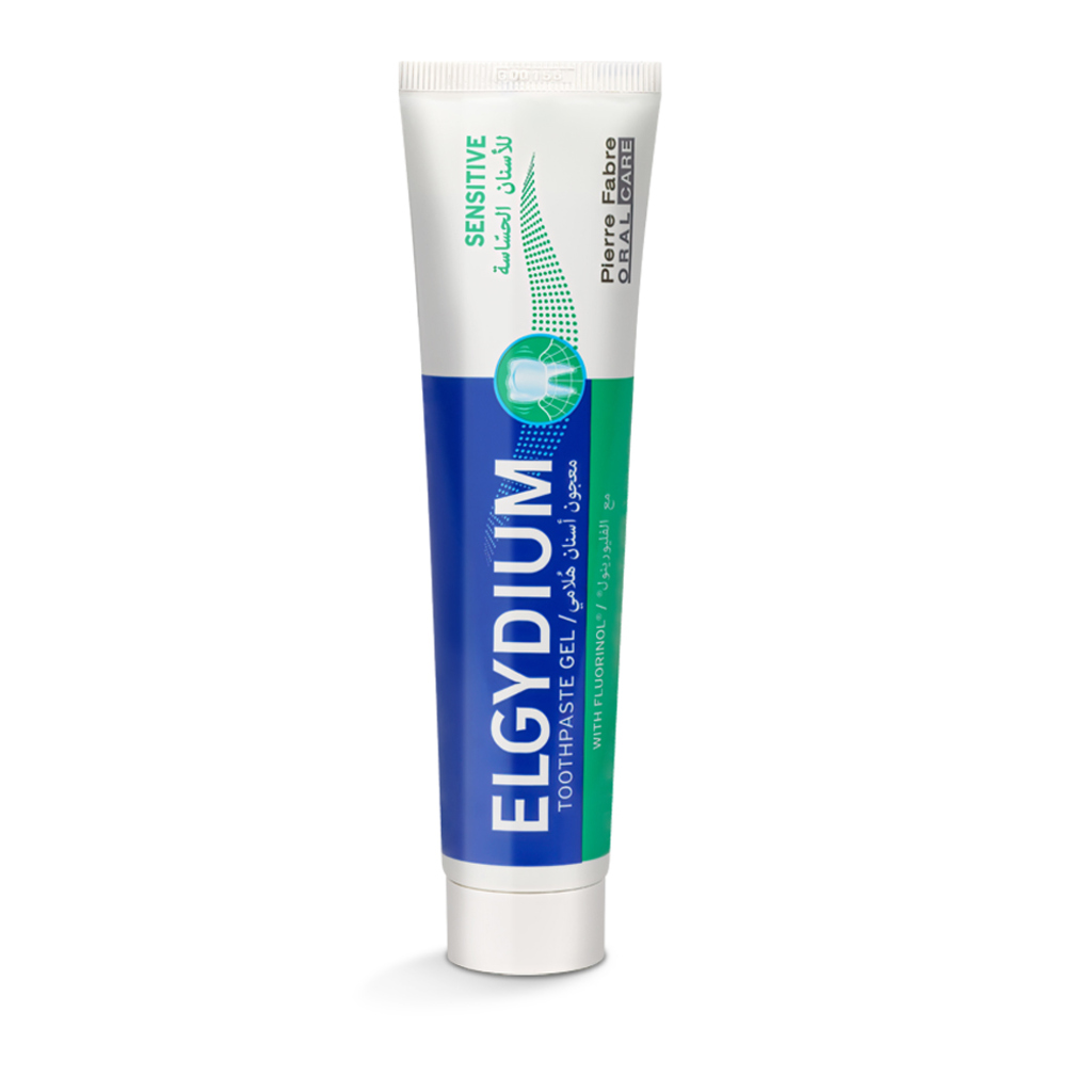 Elgydium Sensitive Toothpaste Gel, Mint Flavoured 75ml
