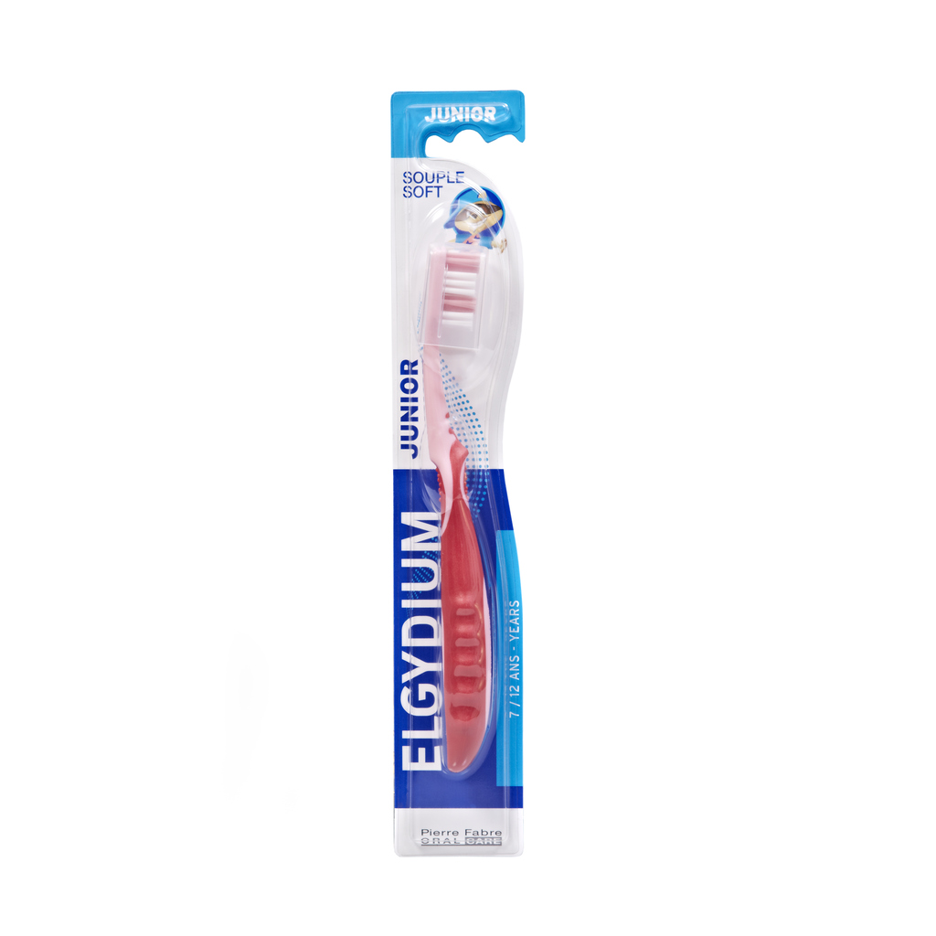 Elgydium Junior 7-12 years, Soft Toothbrush For Children & Pre-Teens