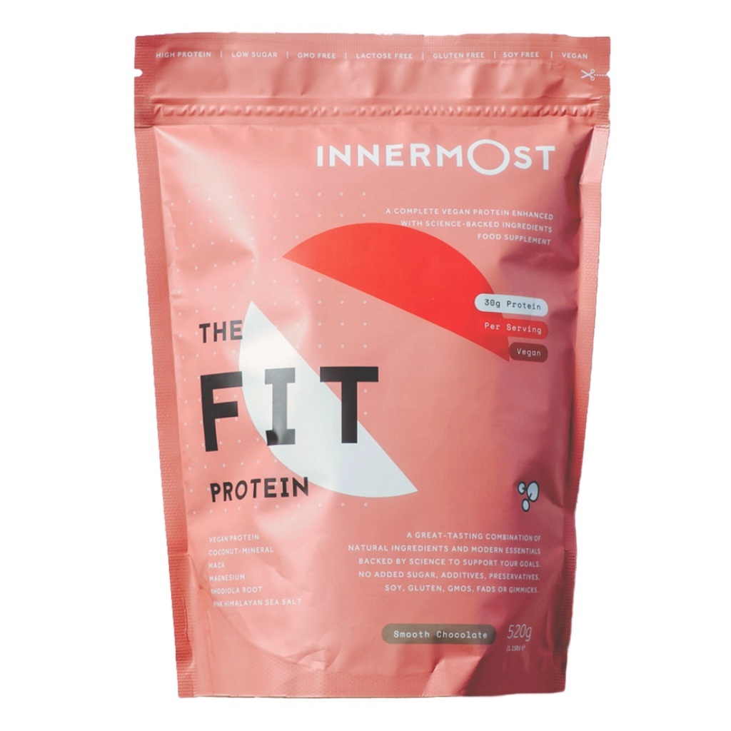 Innermost The Fit Vegan Protein Powder, Smooth Chocolate 520g