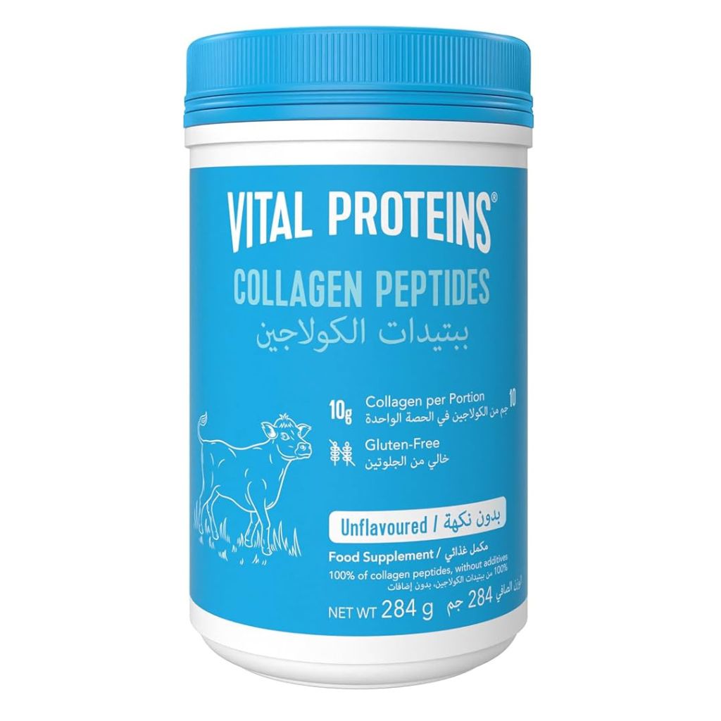Vital Proteins Hydrolyzed Collagen Peptides Powder For Hair, Skin & Nails, Unflavoured 284g