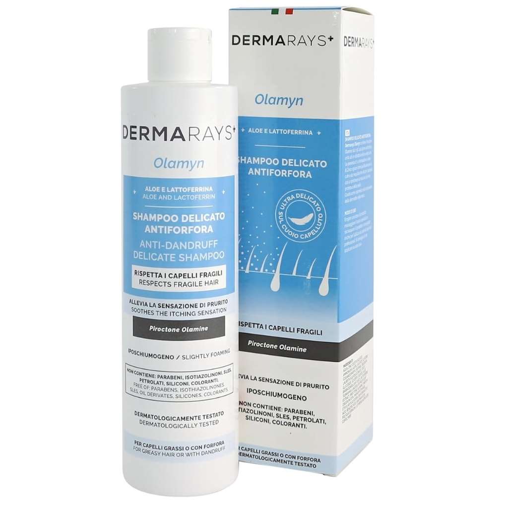 Dermarays Olamyn Anti-Dandruff Shampoo With Piroctone Olamine 250ml