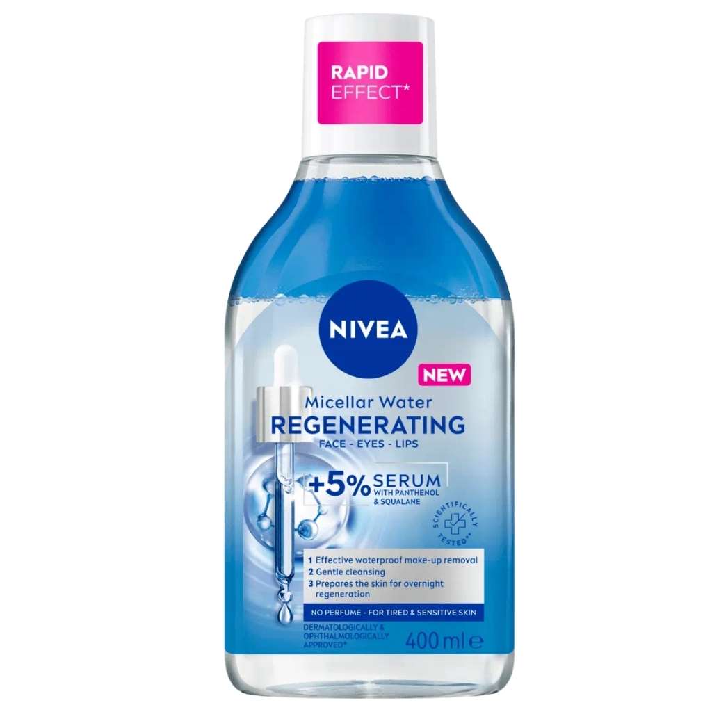 Nivea Regenerating Serum Infused Micellar Water Make Up Remover 400ml