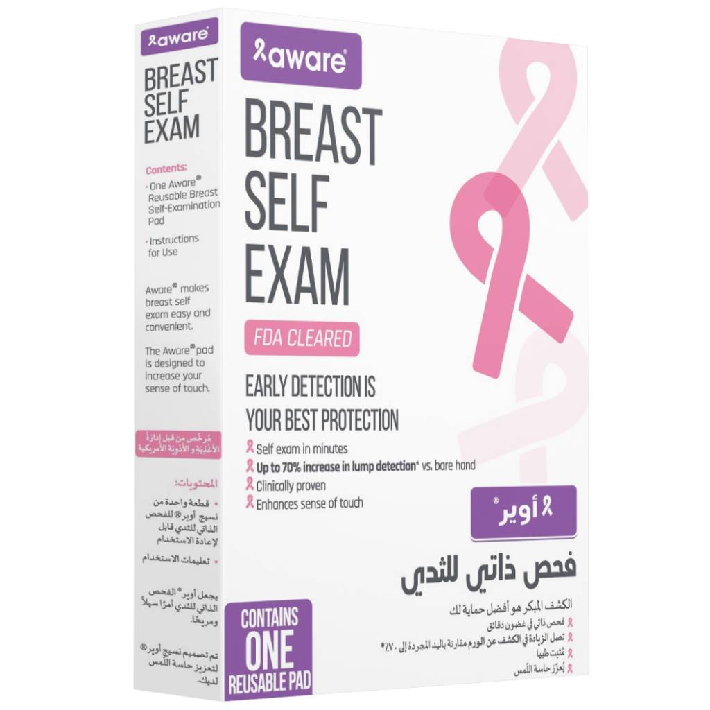 Biomerica aware® Breast Self Exam Reusable Pad For Early Detection
