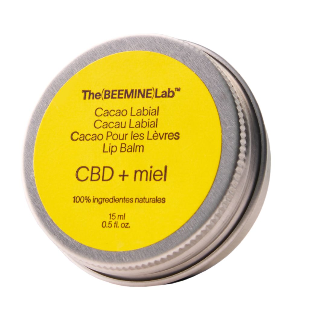 The Beemine Lab Cannabidiol CBD Moisturising Lip Balm 15ml