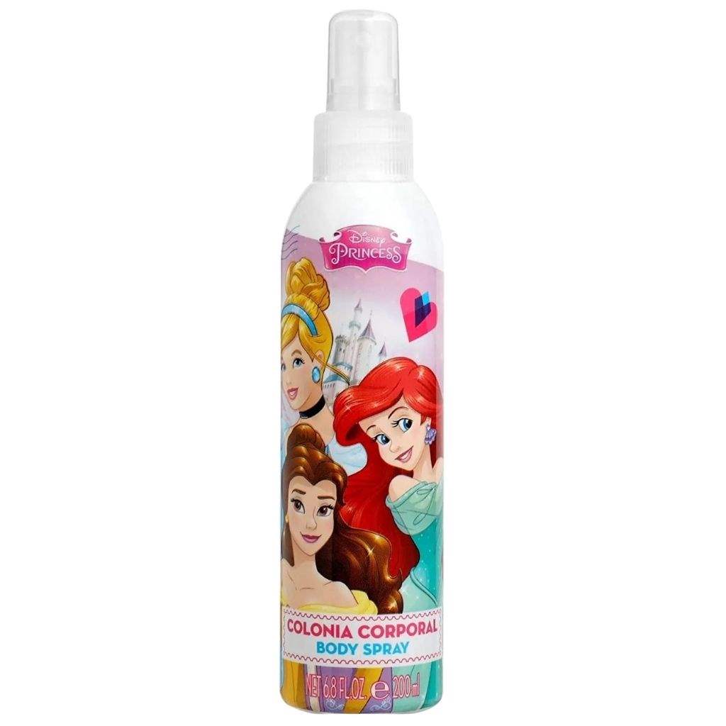 Air-Val Disney Princess Body Cologne, Body Spray For 3+ Year Kids 200ml
